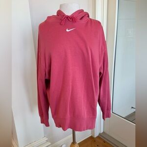 Nike Women’s Pink Hooded Sweatshirt